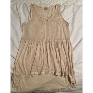 True Grit Light Yellow Tank